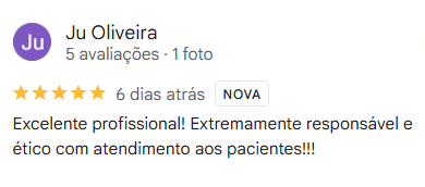 psicologo em uberaba - avaliacao google 1